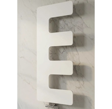 Radiateur design Rotheigner Eta 870 x 360 mm blanc raccordement d'un seul côté en bas