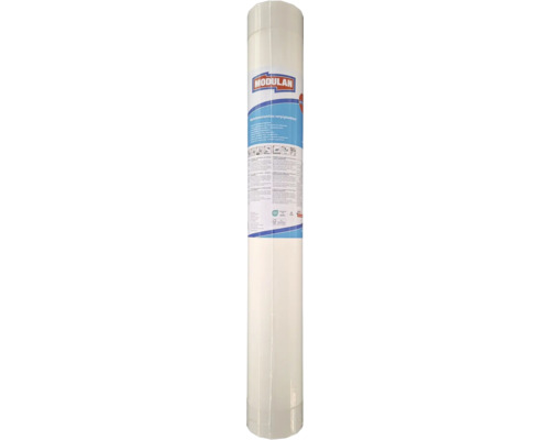 Voile de rénovation pré-pigmenté Modulan, rouleau pour murs et plafonds lisses en intérieur.