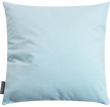 Kissen Dackel Servus Sissi und Franz blau braun 45x45 cm