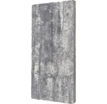Beton Terrassenplatte COLLINA weiß-anthrazit 48 cm x 24 cm x 3,2 cm