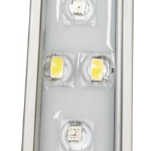 Aquariumbeleuchtung BLAU aquaristic Pico Lumina LED 8W RGB+W für Nanoaquarien ca. 982 Lumen , ca. 24,5 x 3,2 x 10 cm