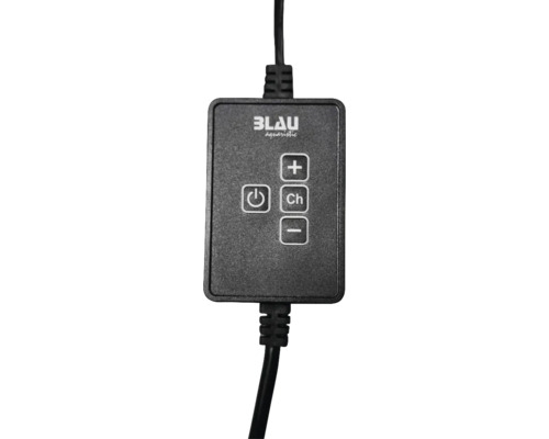 Aquariumbeleuchtung BLAU aquaristic Pico Lumina LED 8W RGB+W für Nanoaquarien ca. 982 Lumen , ca. 24,5 x 3,2 x 10 cm