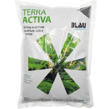 Aquarium Bodengrund BLAU aquaristic Terra Activa Soil Brown Fine 8 L, 1 - 2 mm