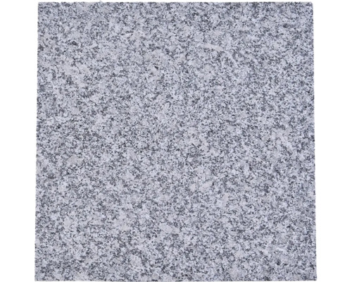 Dalle de terrasse granite gris 40 cm x 40 cm x 3 cm