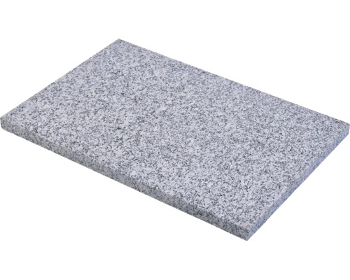 Dalle de terrasse granite gris 60 cm x 40 cm x 3 cm