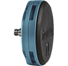 Support magnétique Makita avec filetage, rond, bleu et noir, en plastique et métal, Makita Logo.