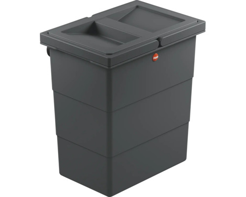 Système de tri des déchets Hailo en plastique pour usage intérieur