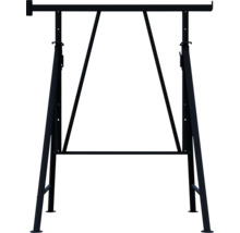 Échafaudage pliant Schake, modèle Compact S bleu 1200 mm x 1200-1950 mm