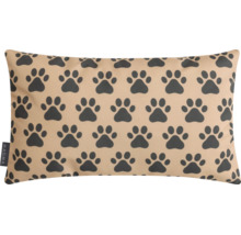 Kissen Dackel Franz taupe 50x30 cm