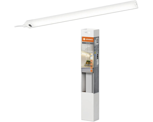 Éclairage LED sous-meuble à intensité lumineuse variable
 5W 320 lm blanc réglable avec capteur
 35 cm Linear Angle blanc