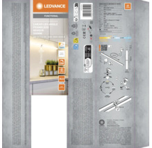 LED Unterbauleuchte dimmbar 7,5W 480 lm Einstellbares Weiß mit Sensor 55 cm Linear Angle weiß