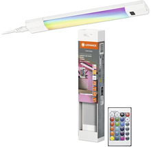 LED Unterbauleuchte dimmbar 4W 230 lm 3000 K RGBW mit Sensor + Fernbedienung 30 cm Linear Edge weiß