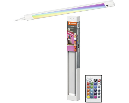 Éclairage LED sous-meuble 8W 460 lm 3000 K RGBW avec capteur 50 cm Linear Edge blanc