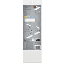 LED Unterbauleuchte Panel dimmbar 5W 220 lm Einstellbares Weiß 30x10 cm Undercabinet Panel weiß