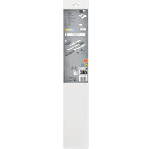 LED Unterbauleuchte Panel dimmbar mit Steckdosen 10W 500 lm 3000 K 54,8 cm Undercabinet Sockel weiß