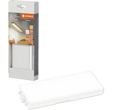 LED Unterbauleuchte Erweiterung für Panel 3,85W 250 lm 3000 K 17,9 cm Undercabinet Sockel weiß Extension Kit m. Steckdosen