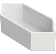 Baignoire encastrable rectangulaire moderne en acrylique