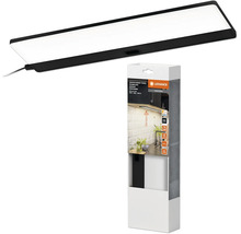LED Unterbauleuchte Panel dimmbar 5W 220 lm Einstellbares Weiß 30x10 cm mit Sensor Undercabinet Panel schwarz