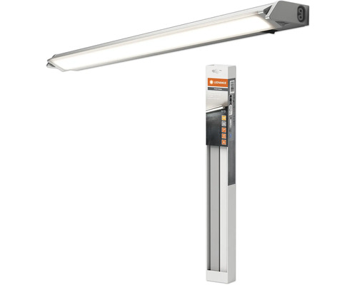 Éclairage LED sous-meuble 10W 620 lm 3000 K 55,7 cm avec fonction basculante
 Linear LED Turn argent