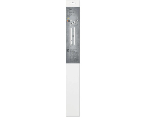 LED Unterbauleuchte 10W 620 lm 3000 K 55,7 cm mit Kippfunktion Linear LED Turn silber