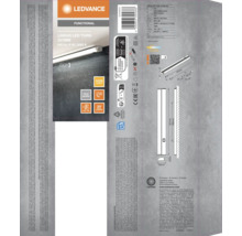 LED Unterbauleuchte 6W 380 lm 3000 K 35,7 cm mit Kippfunktion Linear LED Turn silber