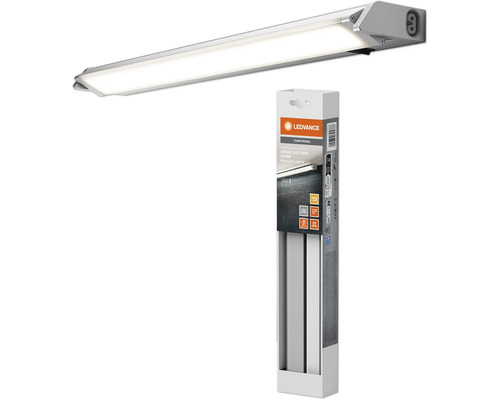 Éclairage LED sous-meuble 6W 380 lm 3000 K 35,7 cm avec fonction basculante
 Linear LED Turn argent