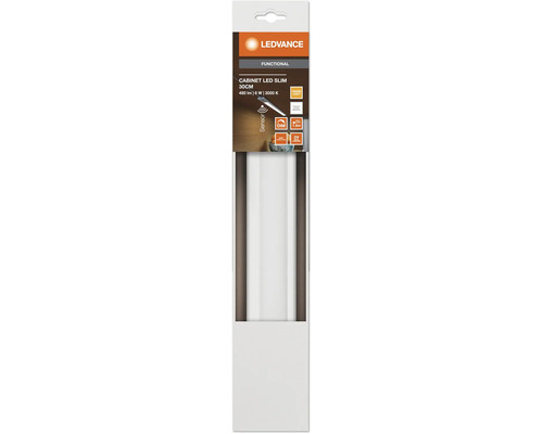 LED Unterbauleuchte dimmbar 6W 250 lm 3000 K 30 cm mit Sensor Cabinet LED Slim weiß