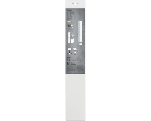 LED Unterbauleuchte dimmbar 10W 470 lm 3000 K 50 cm mit Sensor Cabinet LED Slim weiß