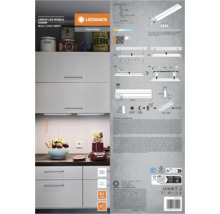 LED Unterbauleuchte Batteriebetrieb 1,9W 90 lm 4000 K 21,4 cm mit Sensor Linear LED Mobile weiß