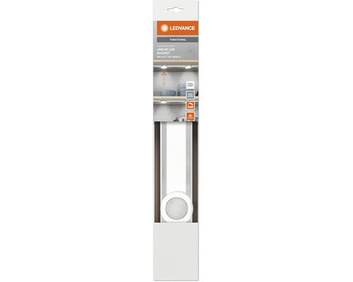 LED Unterbauleuchte 2er Spot 7W 400 lm 4000 K 44,5 cm Linear LED Magnet weiß