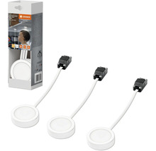 LED Unterbauleuchte 3er Spot 3x3W 250 lm 3000 K Ø 6,5 cm Undercabinet Spot weiß