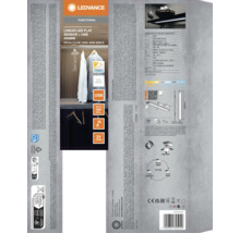 Éclairage LED sous-meuble fonctionnement sur batterie 3,2W 200 lm 3000- 6500 K 40 cm avec capteur
 Linear LED Flat gris