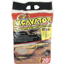 Substrat de creusement en argile Zoo Med Excavator pour terrariums en paquet de 9 kilogrammes.