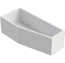 Baignoire encastrable rectangulaire en fonte minérale au design moderne