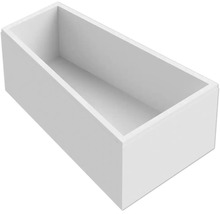 Jardinière rectangulaire en matériau de haute qualité pour intérieur et extérieur