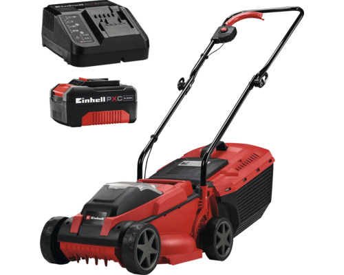 Akku Rasenmäher EINHELL GC CLM18/220 18V, bis zu 200 m², inkl. Akku 4 Ah und Ladegerät, 32 cm