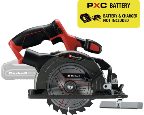 Scie circulaire sans fil Einhell Power X-Change, sans batterie ni chargeur.