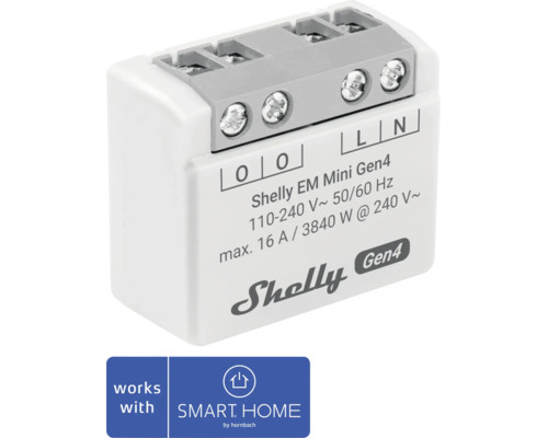 Compteur d'énergie Shelly EM Mini Gen4