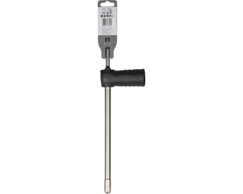 Foret Makita avec une poignée transversale noire et un support en plastique gris avec code-barres.