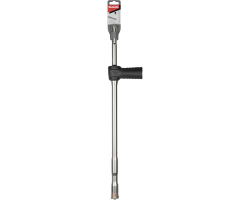 Foret pour perforateur Makita SDS-max de 28 millimètres de diamètre et 600 millimètres de longueur.