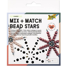 Kit de perles Folia Mix and Match étoiles, kit créatif pour étoiles en perles, 269 pièces