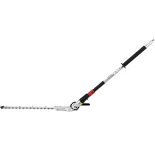Accessoire taille-haie Makita avec longue lame et articulation réglable pour le jardin.