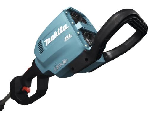 Taille-haie sans fil Makita avec moteur sans balais et puissance trente-deux volts.