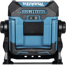 Projecteur de chantier sans fil Makita avec poignée et support