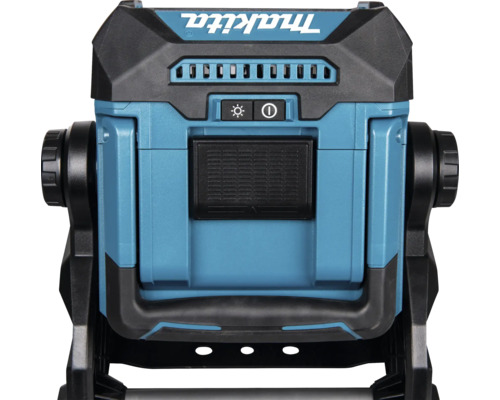 Projecteur de chantier sans fil Makita avec poignée et support
