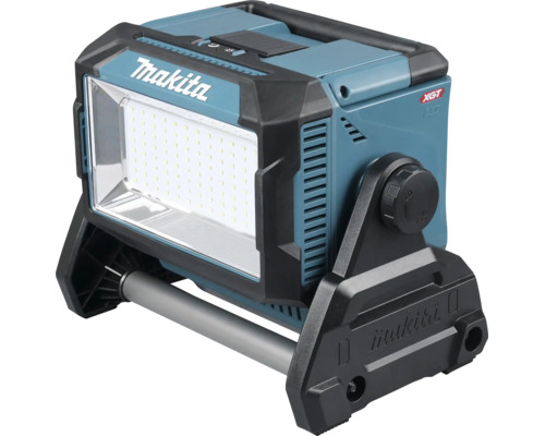 Projecteur de chantier sans fil Makita avec eclairage LED et support stable