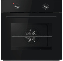 Four encastrable avec boutons rotatifs et porte vitrée