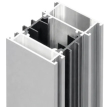 Stabiles Aluminiumprofil mit Kunststoffkern fuer Fenster und Tueren