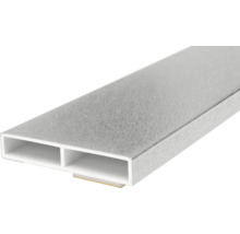 Profilé en plastique avec deux chambres en forme de baguette