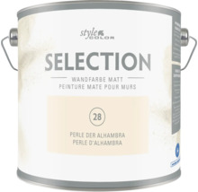 Peinture murale mate Stil Color Selection Perle der Alhambra dans un seau